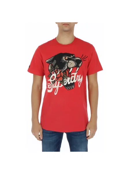 Majica Superdry rdeča