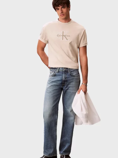 Футболка Calvin Klein Jeans бежева