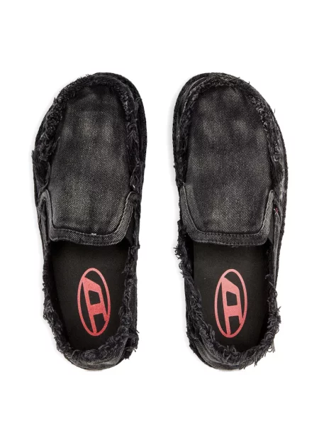 Pantofi loafer Diesel negru