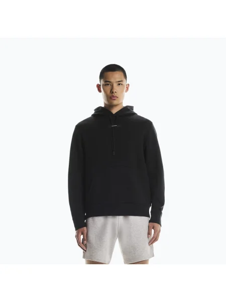 Férfi pulóver On Focus Tech Hoodie fekete. Méret: M fekete