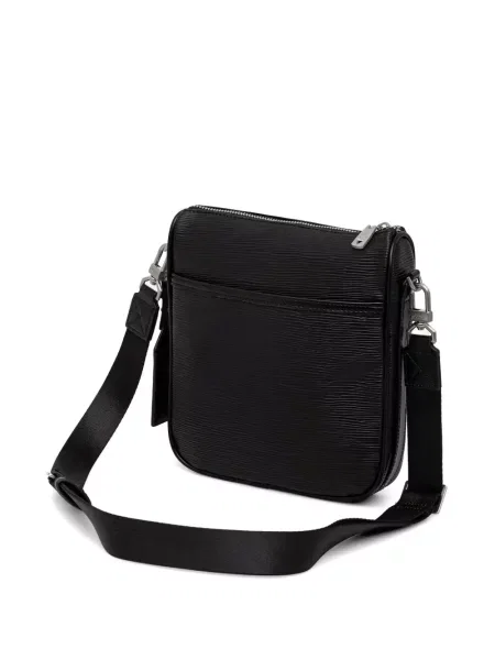 Crossbody taška Guess s autogramem černá
