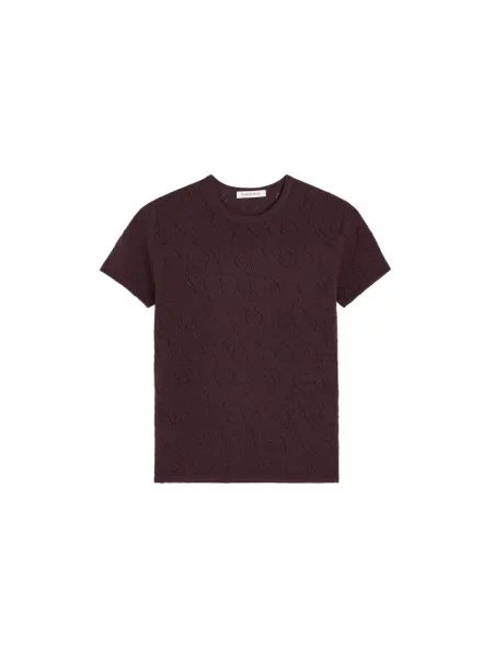 Tricou By Malene Birger tricotate violet