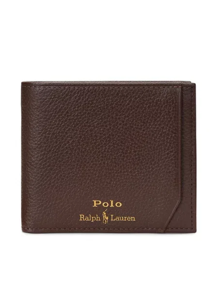 Polo Ralph Lauren portfel skórzany brązowy