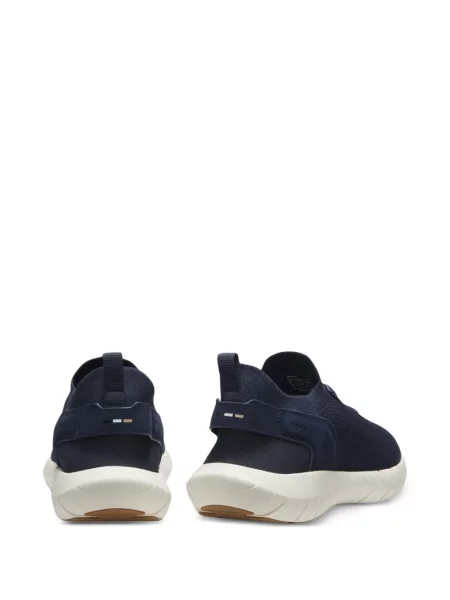 Sneakerși Boss plasă albastru