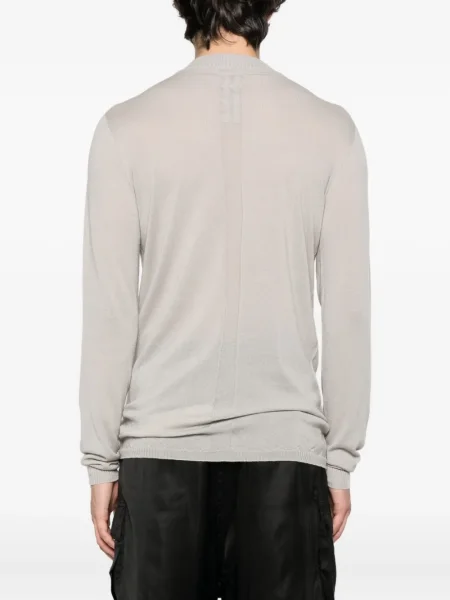 Tricou Rick Owens de lână lung gri