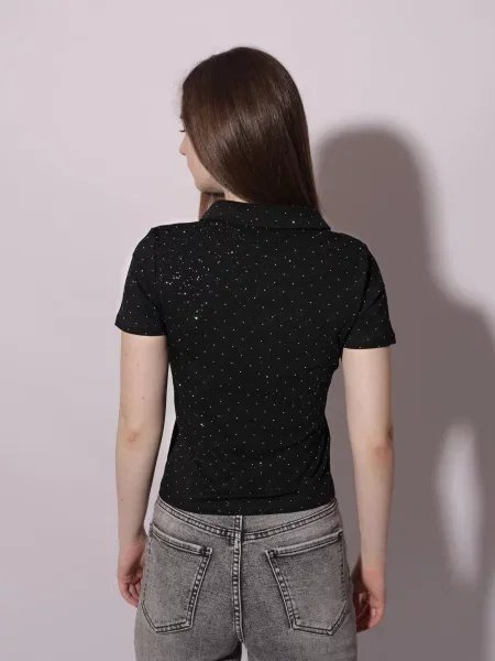 Поло Stream черное