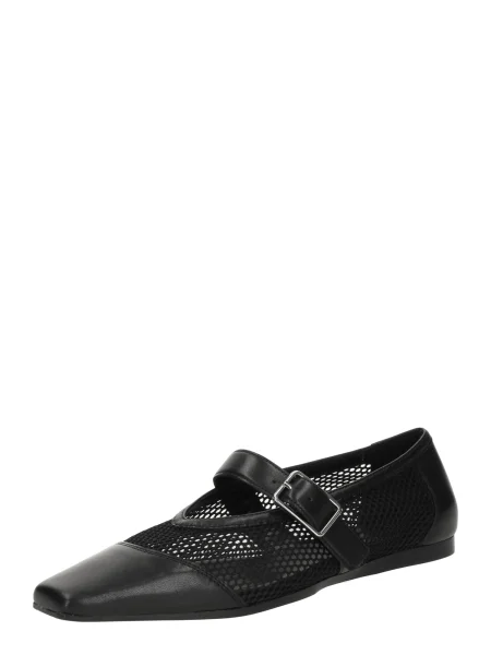 VAGABOND SHOEMAKERS Baleríny s ramienkom WIOLETTA' čierna