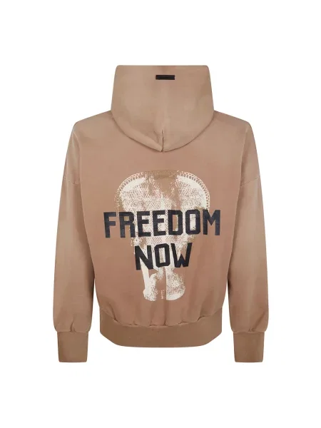 Bluza z kapturem Fear Of God brązowa