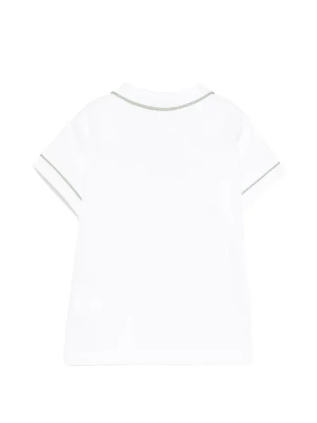 Tricou polo copii Mariella Ferrari alb