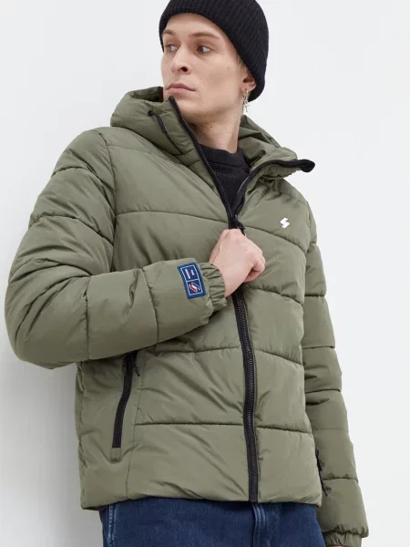 Geacă Superdry verde