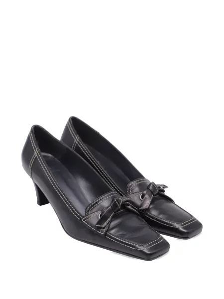 Pantofi cu toc Stuart Weitzman cu funde negru