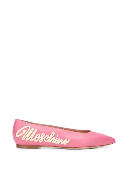 Balerini Moschino cu autograf roz