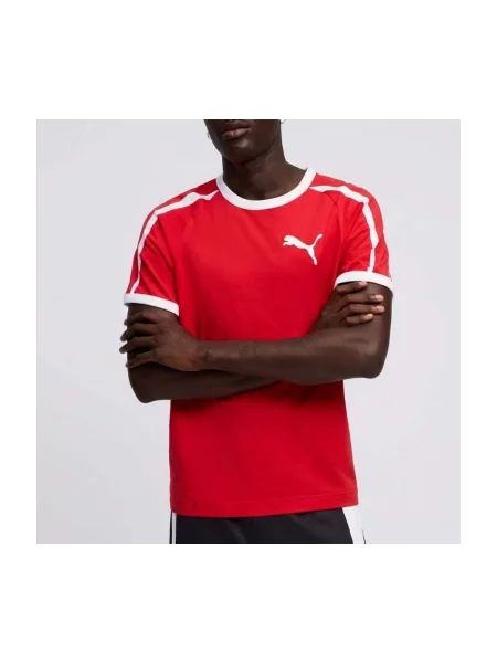 Puma majica Big Cat Ringer crvena