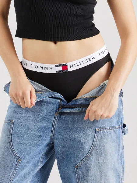 Tommy Hilfiger Underwear Nohavičky CLASSIC námornícka modrá / červená biela čierna
