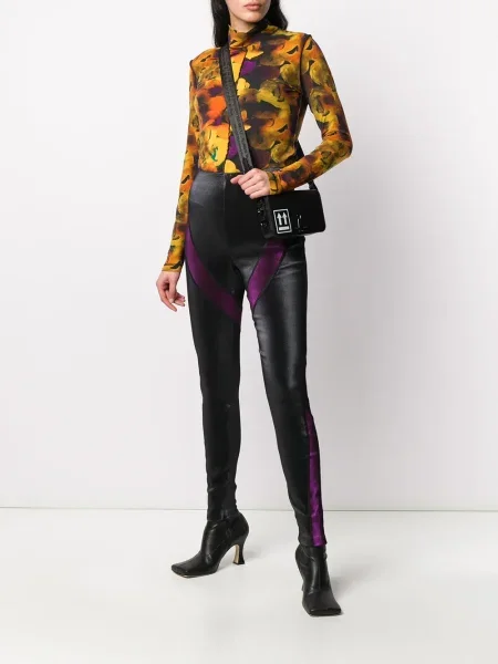 Skinny kalhoty Jean Paul Gaultier Pre-owned modré