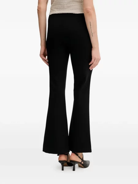 Pantaloni evazați Dkny evazat negru
