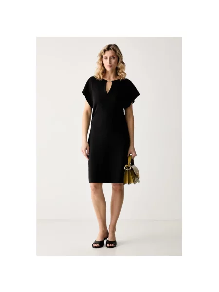 Guess sukienka z modalem MORGANA czarna