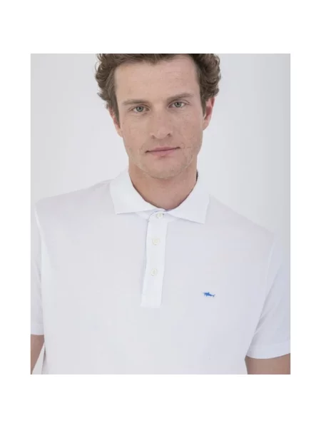 Koszulka polo Paul & Shark biała