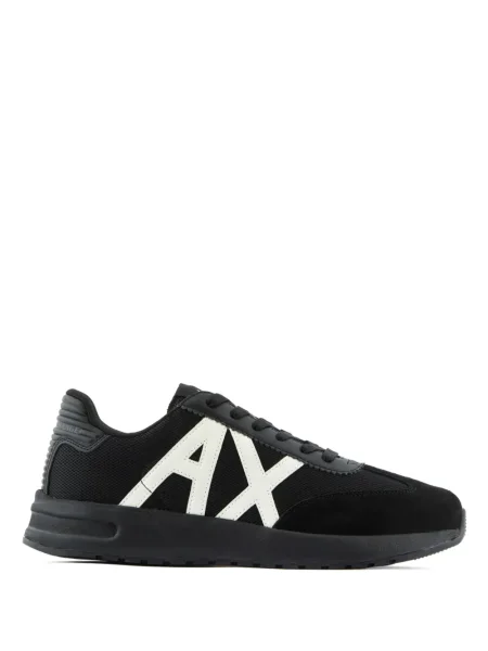 Sneakerși Armani Exchange negru