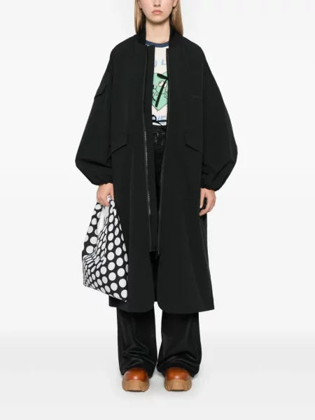 Parka Ganni juoda