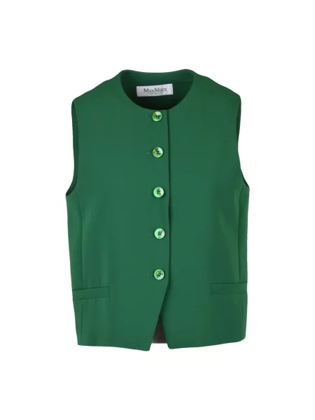 Kamizelka Max Mara zielona