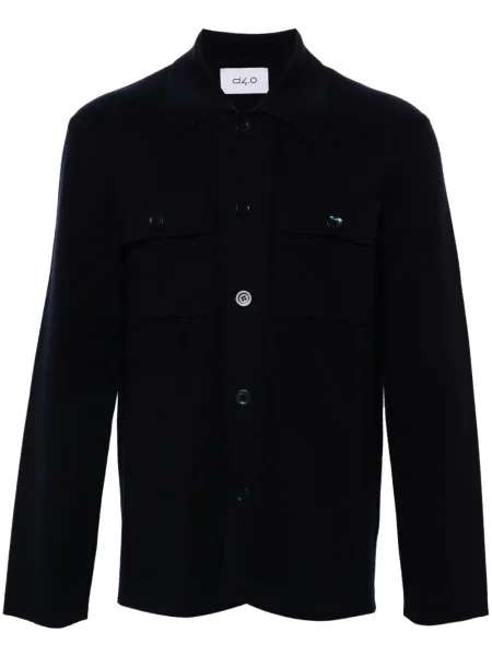 Pletená košile D4.0 modrá