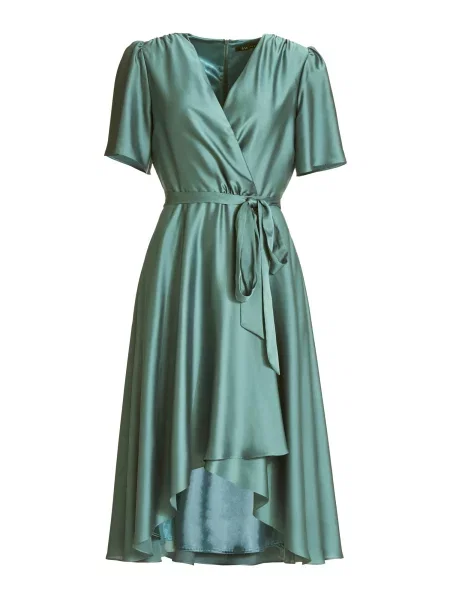 SWING Rochie de cocktail smarald verde