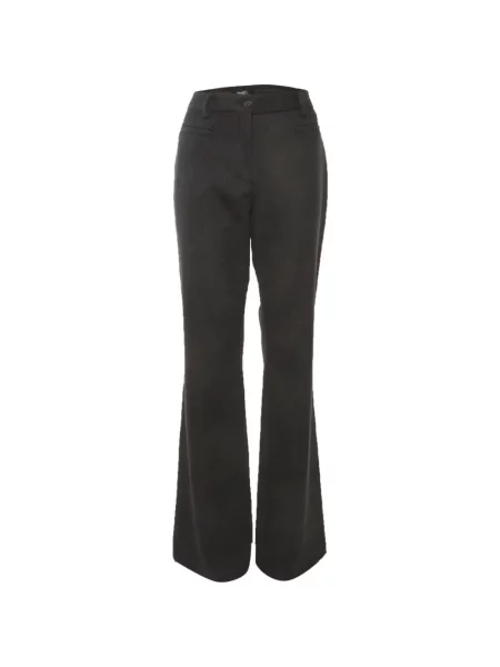 Pantaloni D&g din fetru evazate gri