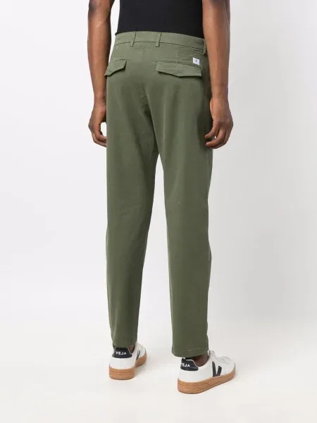 Chino панталони Department 5 изрязани зелено