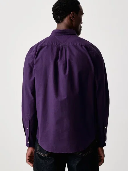 Tommy Hilfiger koszula fioletowa