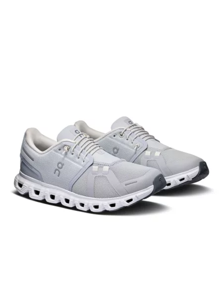 Trampki On W Cloud 6 Glacier/ White EUR szare
