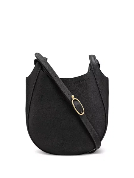 Body Longchamp din piele negru