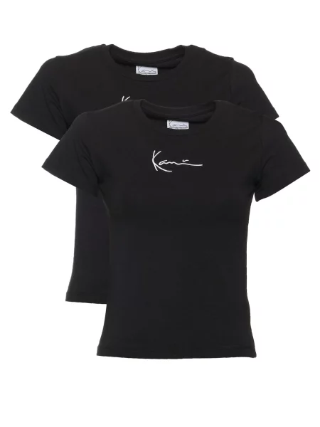 Karl Kani Tricou negru alb