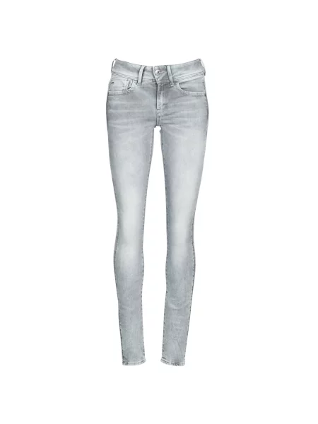 Skinny fit kavbojke G-star Raw siva