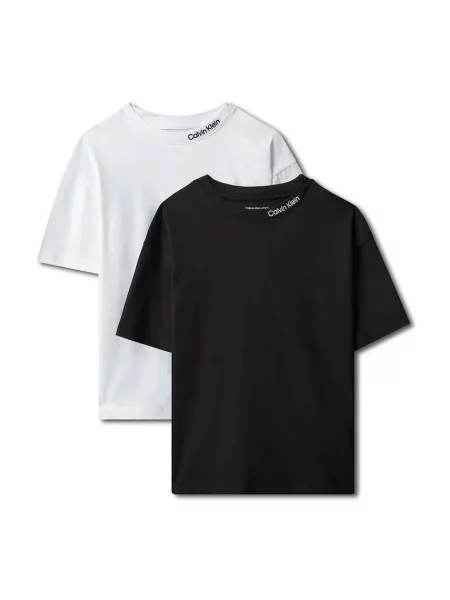 Calvin Klein Jeans tričko detské biela