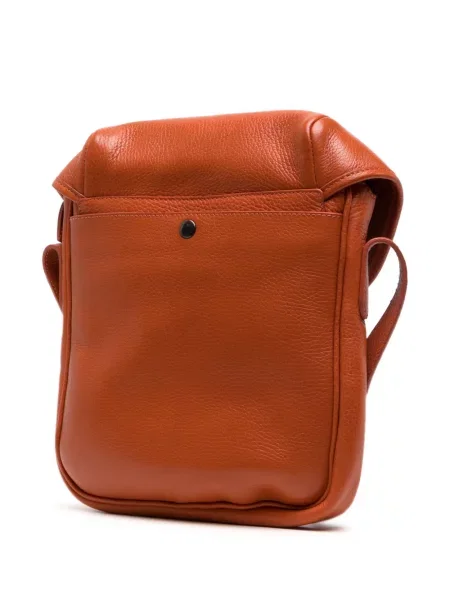 Iš natūralios odos rankinė Leathersmith Of London oranžinė