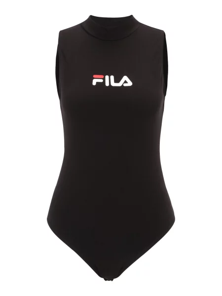 FILA Tricou body roșu / negru alb