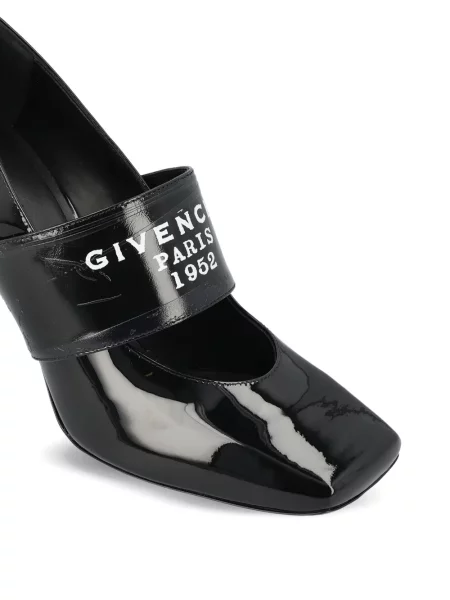 Pantofi cu toc Givenchy din piele de lac negru
