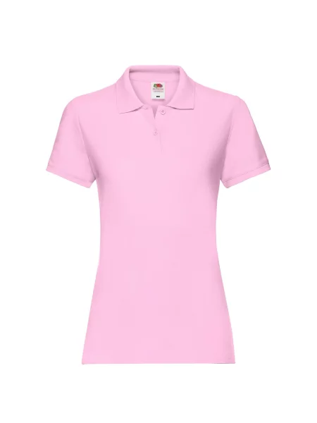 Koszulka Polo Premium Plain różowa
