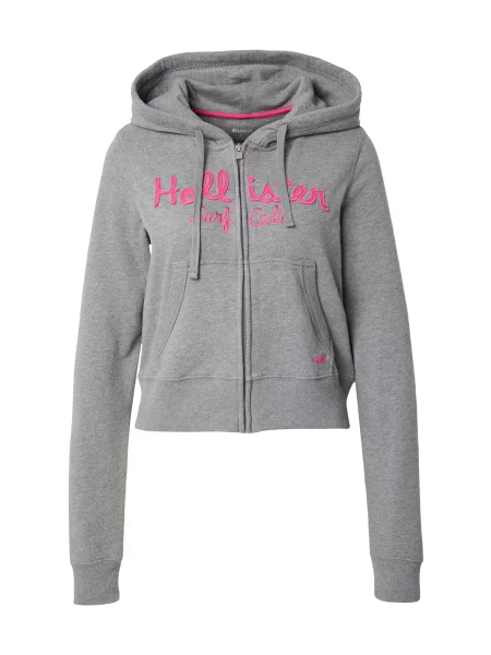 HOLLISTER Hanorac HERITAGE amestecat / roz deschis gri