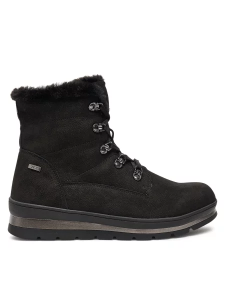 Škornji Caprice črna