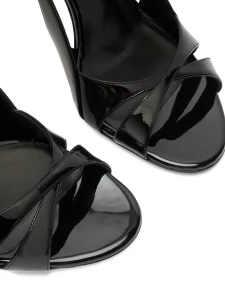 Sandale Casadei slingback negru