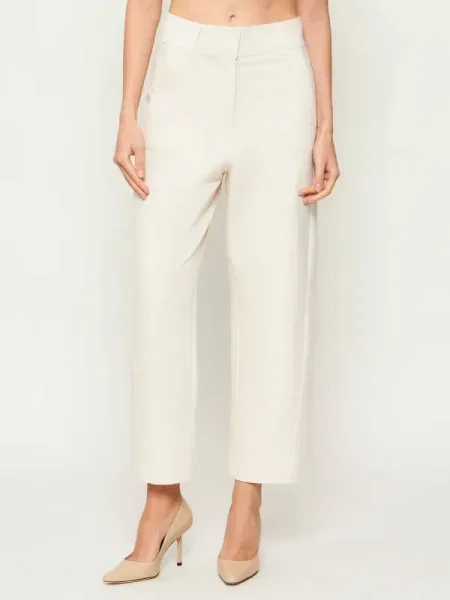 Marc Cain Pantaloni WOKHA | Relaxed fit bej