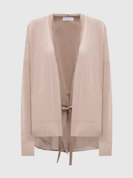 Кардиган Brunello Cucinelli бежевый