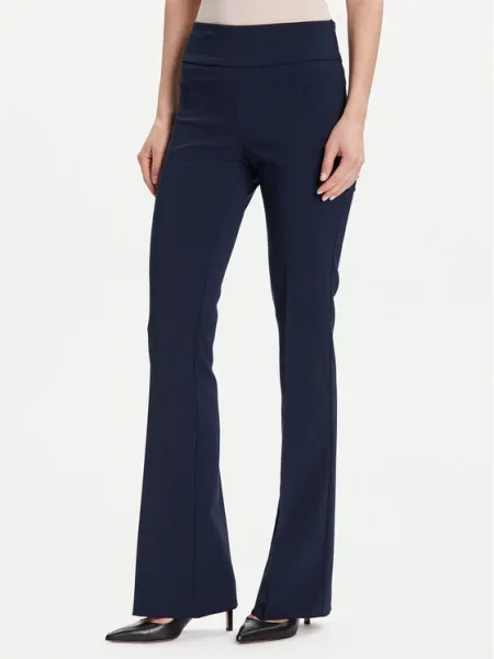 Rinascimento Παντελόνι υφασμάτινο Σκούρο Flare Fit μπλε