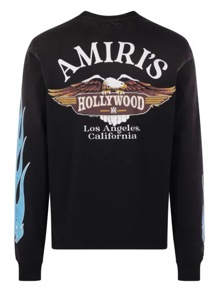 Tricou Amiri lung negru