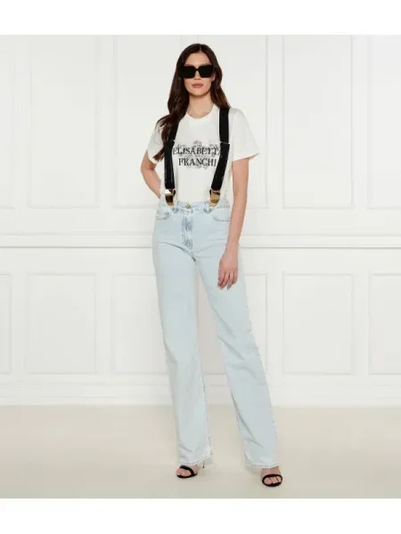 Elisabetta Franchi Blugi | Straight fit albastru