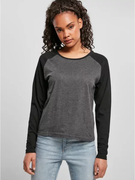 Tricou Urban Classics cu mâneci lungi negru