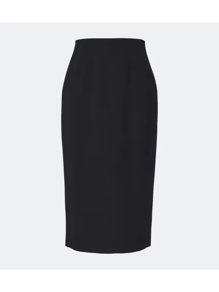Fustă tip creion Dolce&gabbana de lână negru