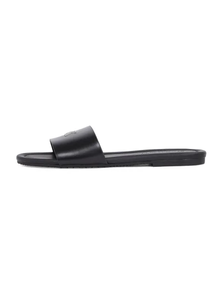 Calvin Klein Jeans papucs FLAT SANDAL SLIDE MG női fekete